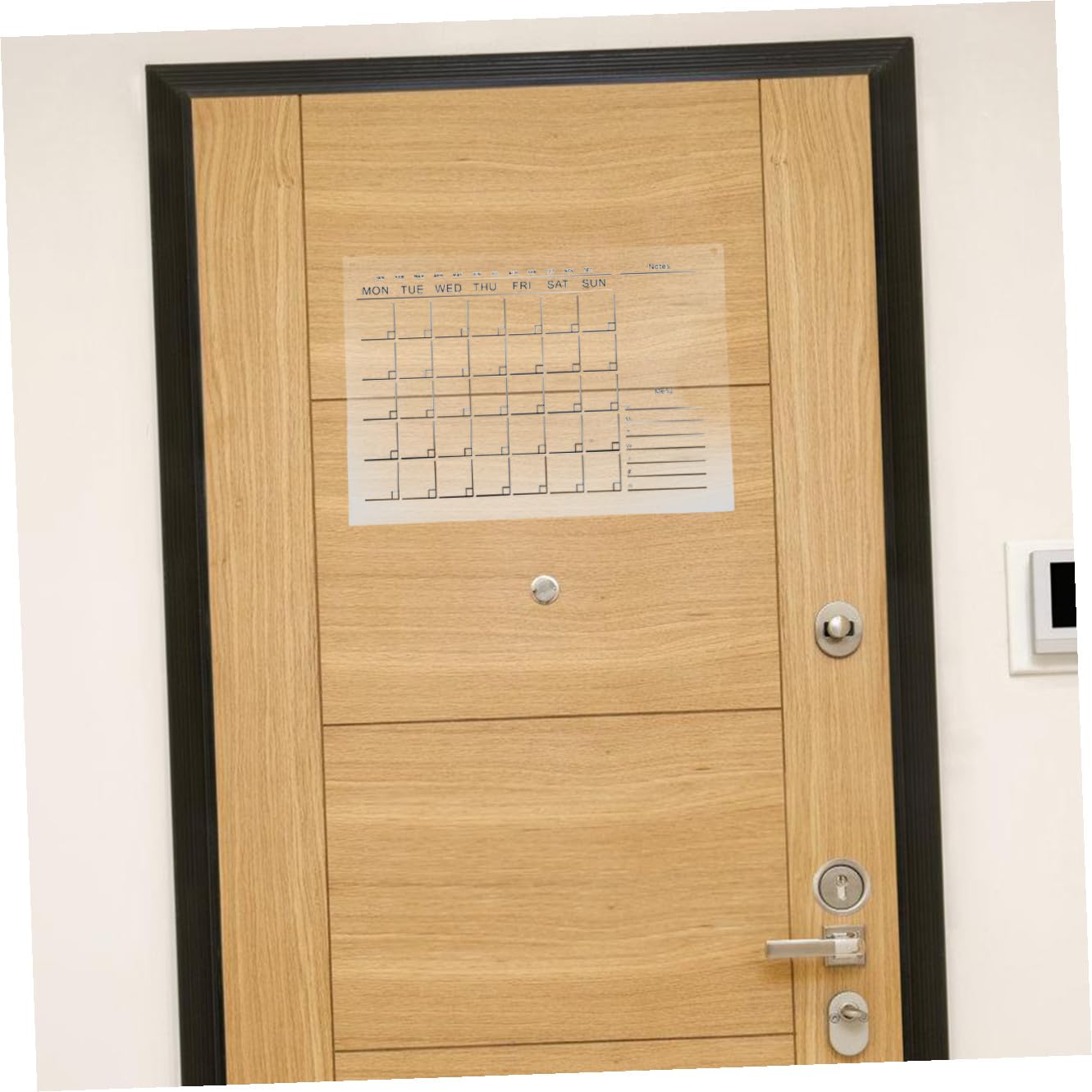 Acryl Wandkalender Abwischbar mit Wochenplaner Funktion Transparent Geruchsneutral Umweltfreundlich Leichtes Design für Büro und Shop Zufällige Farbe