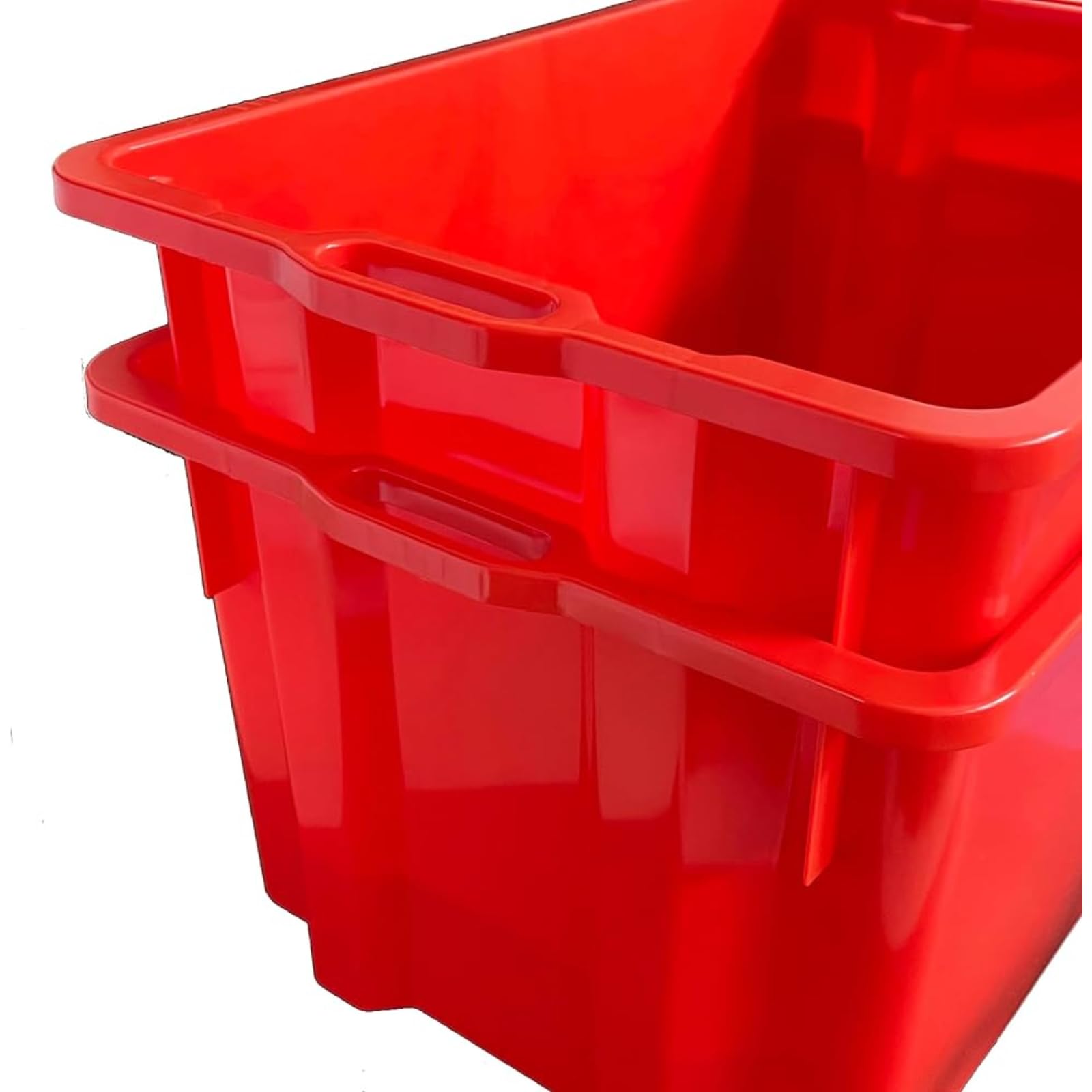 Cassetta in Pvc Impilabile 40 Lt 56x35x31 per Raccolta e Trasporto Frutta Agricoltura
