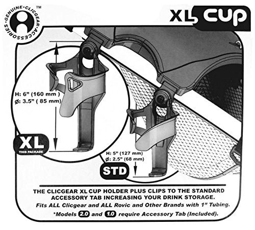 Clicgear XL Cup Holder - Thumbnail 3