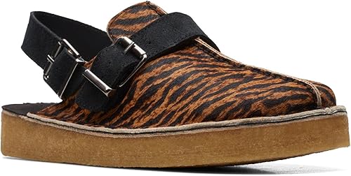 Amazon.com | Clarks Trek Mule Leather Flat, 7 | Mules & Clogs