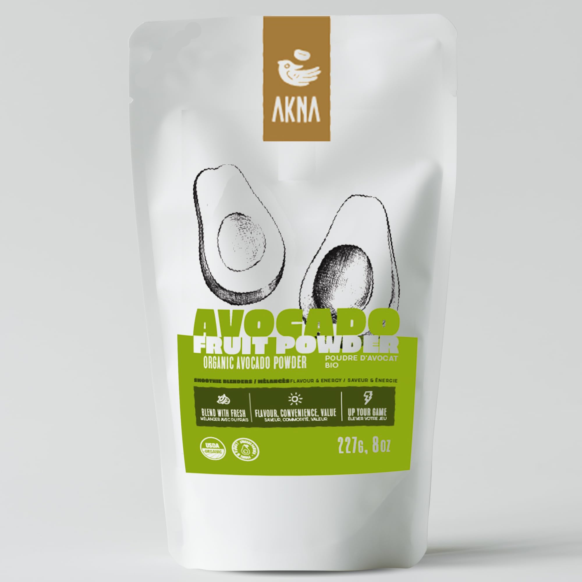 Organic Avocado Powder, 227g, Resealable Bag : Amazon.ca: Grocery