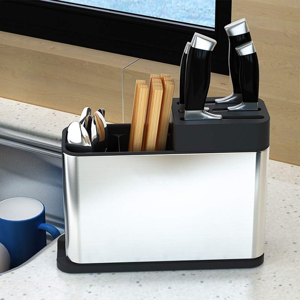 Stainless Steel Spoon Holder - Kitchen Organizer -6