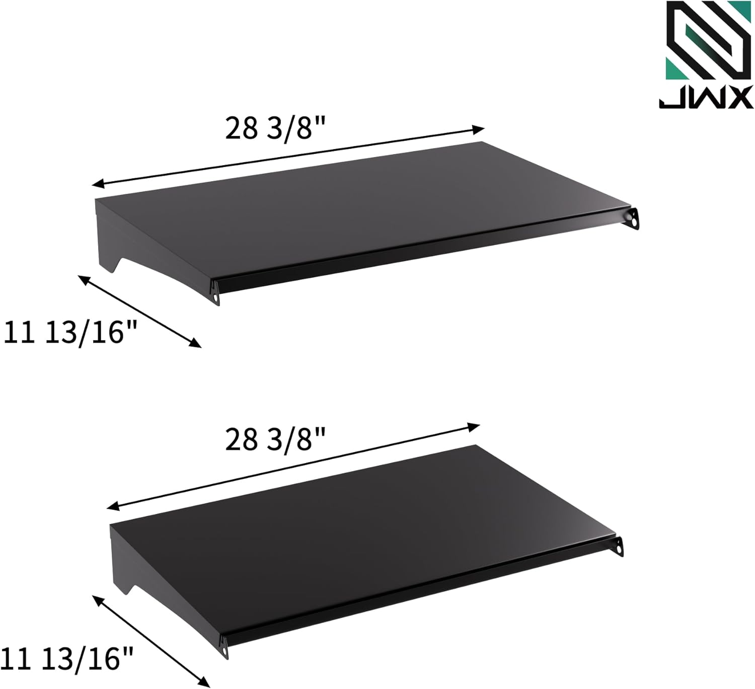 JWX Shelf Set *2, Suitable Pegboard Standing Shelf Unit