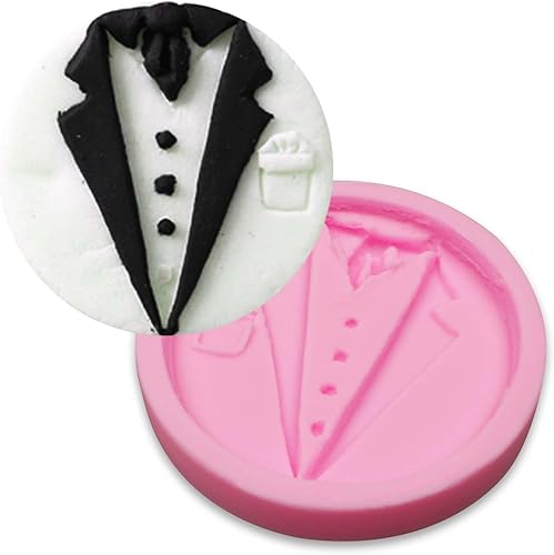 Miniatura 7 de Muyulin Mini Man - Moldes de silicona para bigote para chocolate, 3 paquetes de moldes de fondant para bebé, cumpleaños, cupcakes, regalos caseros,