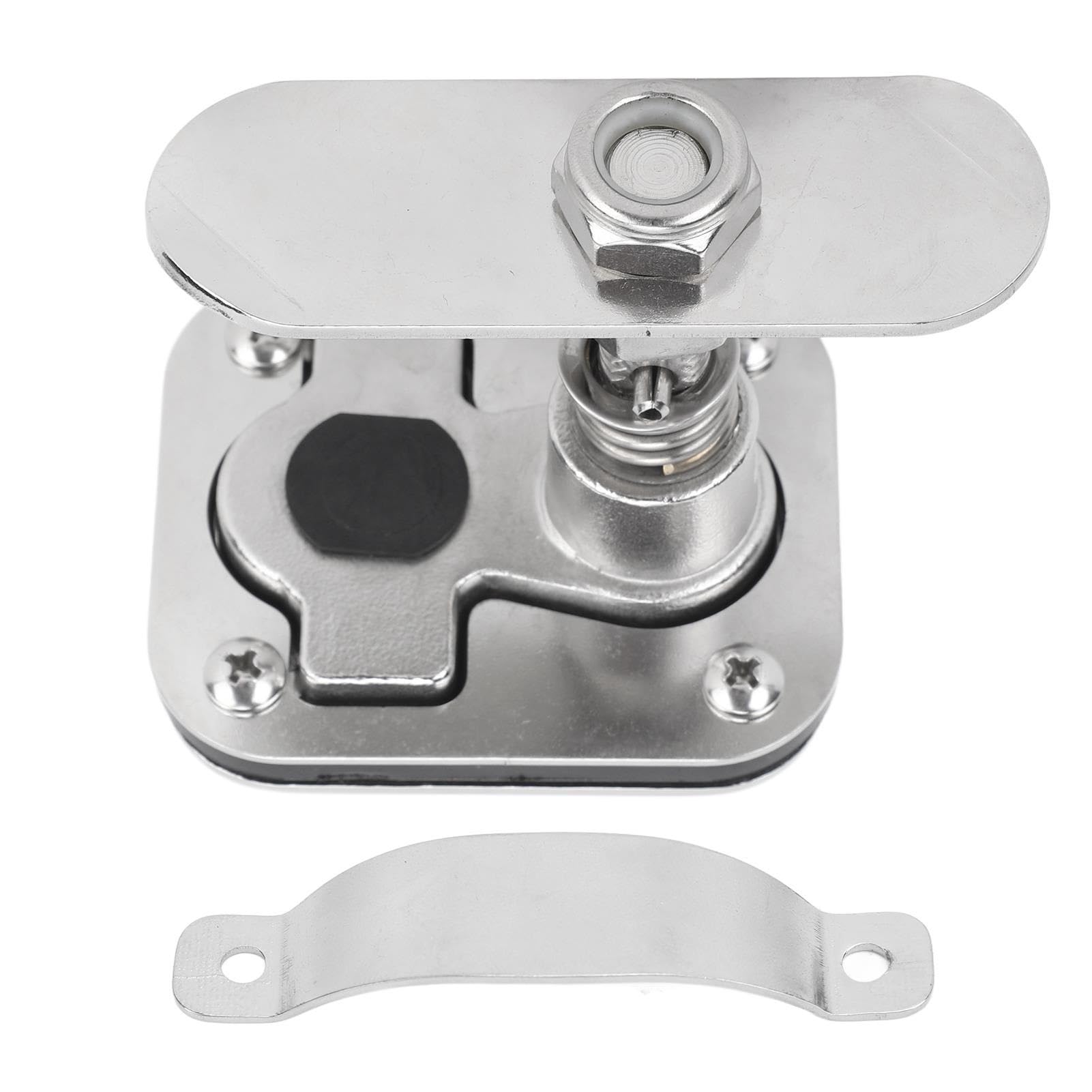 Poignée de traction bateau en acier 316 robuste 77x63 mm