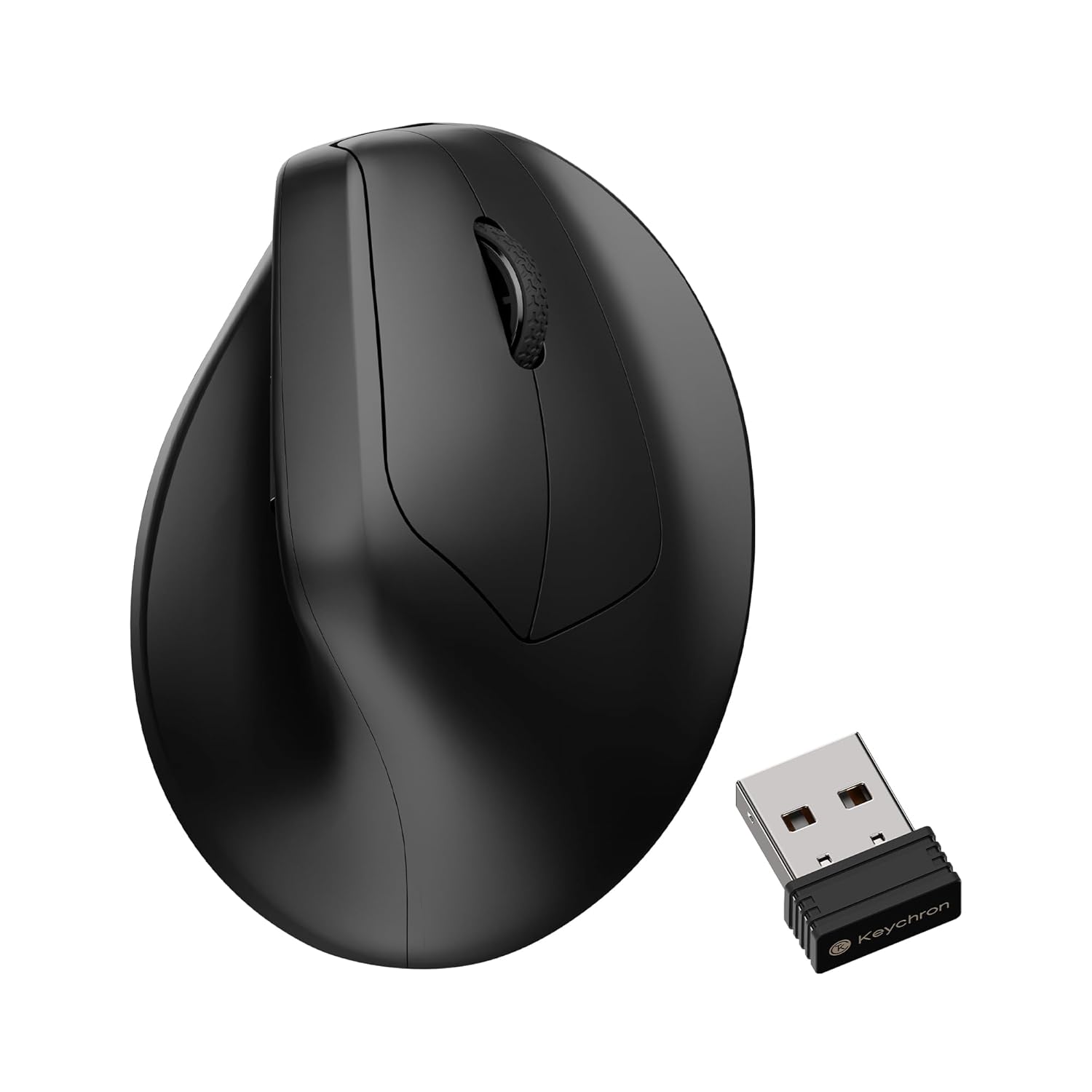 Keychron M5 8K Vertical Ergonomic Mouse Wireless 2 4 GHz Bluetooth 5 3 Wired Computer Mice Rechargeable 5