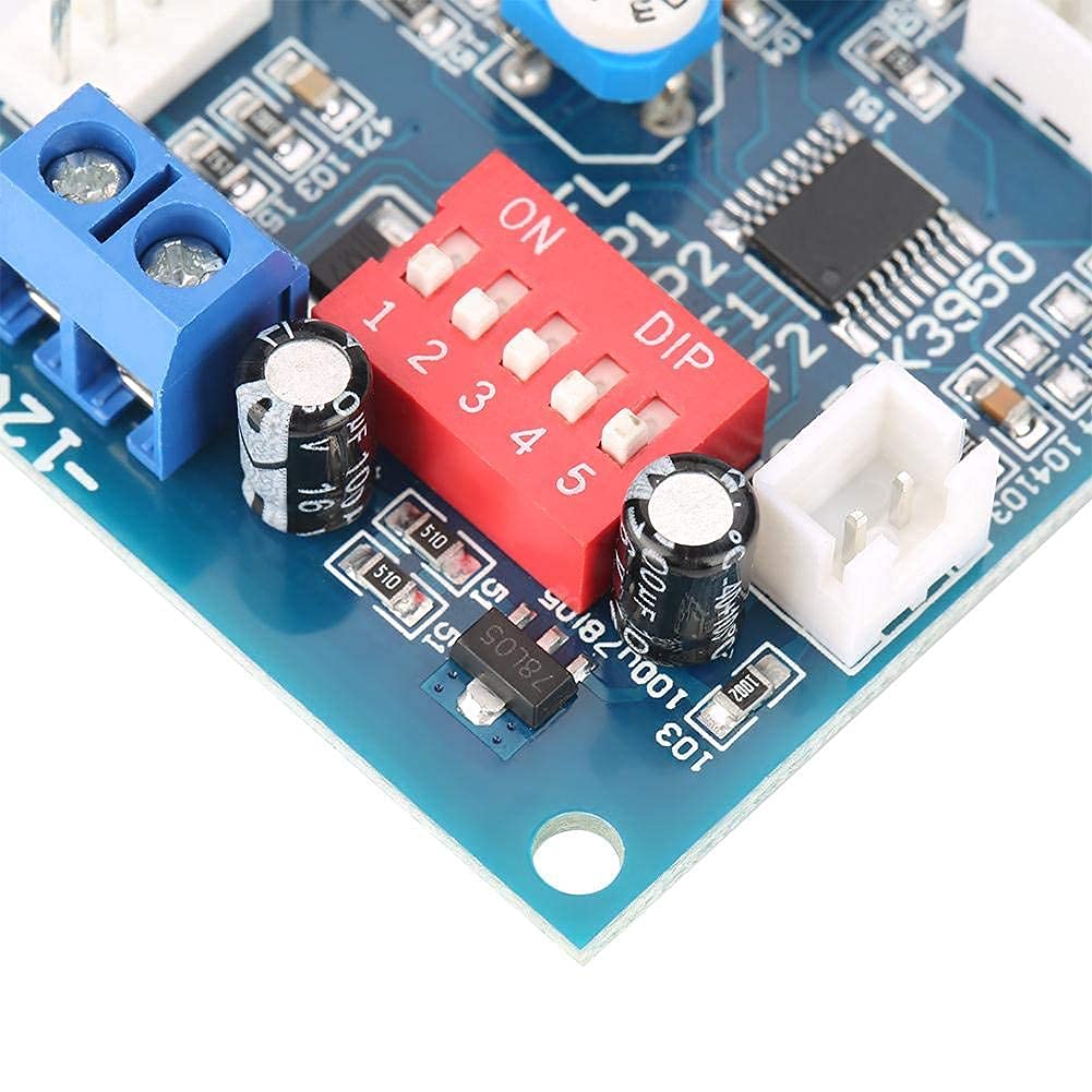 Modulo Regolatore Velocità Ventola PWM, Regolatore Ventola Termostato DC12V a 4 fili con sensore Scheda Regolatore fai-da-te per PC + funzione Allarme Sonda Buzzle