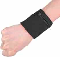 Custodia Da Polso Sportiva Con Cerniera - Borsellino Per Chiavi E Oggetti Durante Allenamento - Foto 5