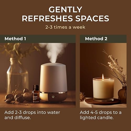 Miniatura 4 de Gya Labs Aceite esencial de cilantro, 0.34 onzas líquidas, para cabello, piel, difusor, aromaterapia y aroma de fabricación de velas