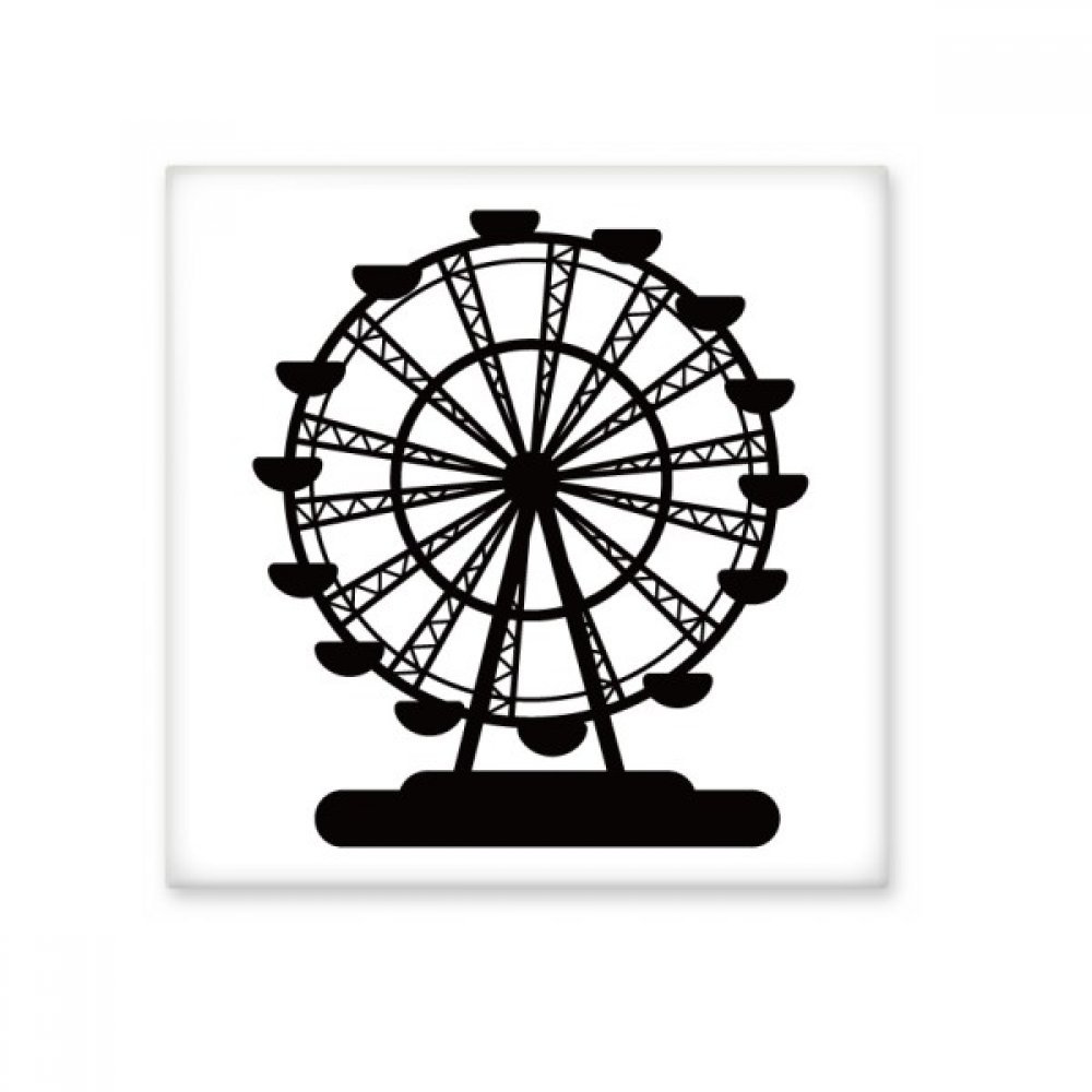 Carreaux de céramique Silhouette Grande Roue pour carrelage de cuisine L DIYthinker