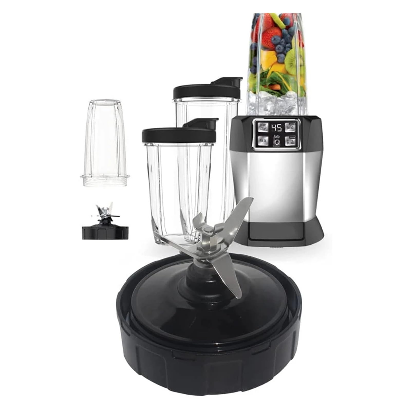 Ninja Blender Vervangende Onderdelen 6/7 Vinnen Ninja Blender Blade Compatibel Met Nurti Ninja Blenders