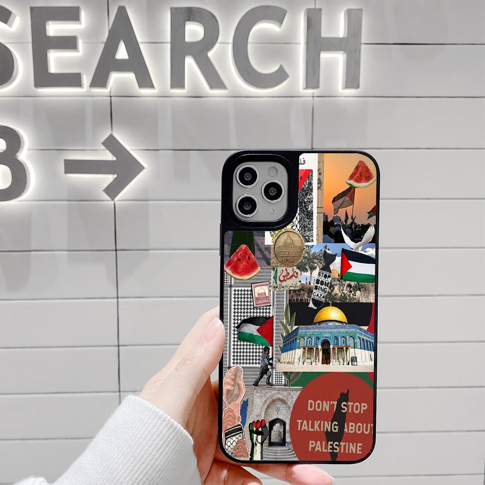 Amazon.com: Ehreus Free Palestine Phone Case for iPhone 17 16 15