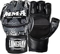 Vista 1 de Punch Bag Training Gloves, LangRay MMA Grappling Gloves for Sparring Martial Arts Boxing Training for Adults and Kids