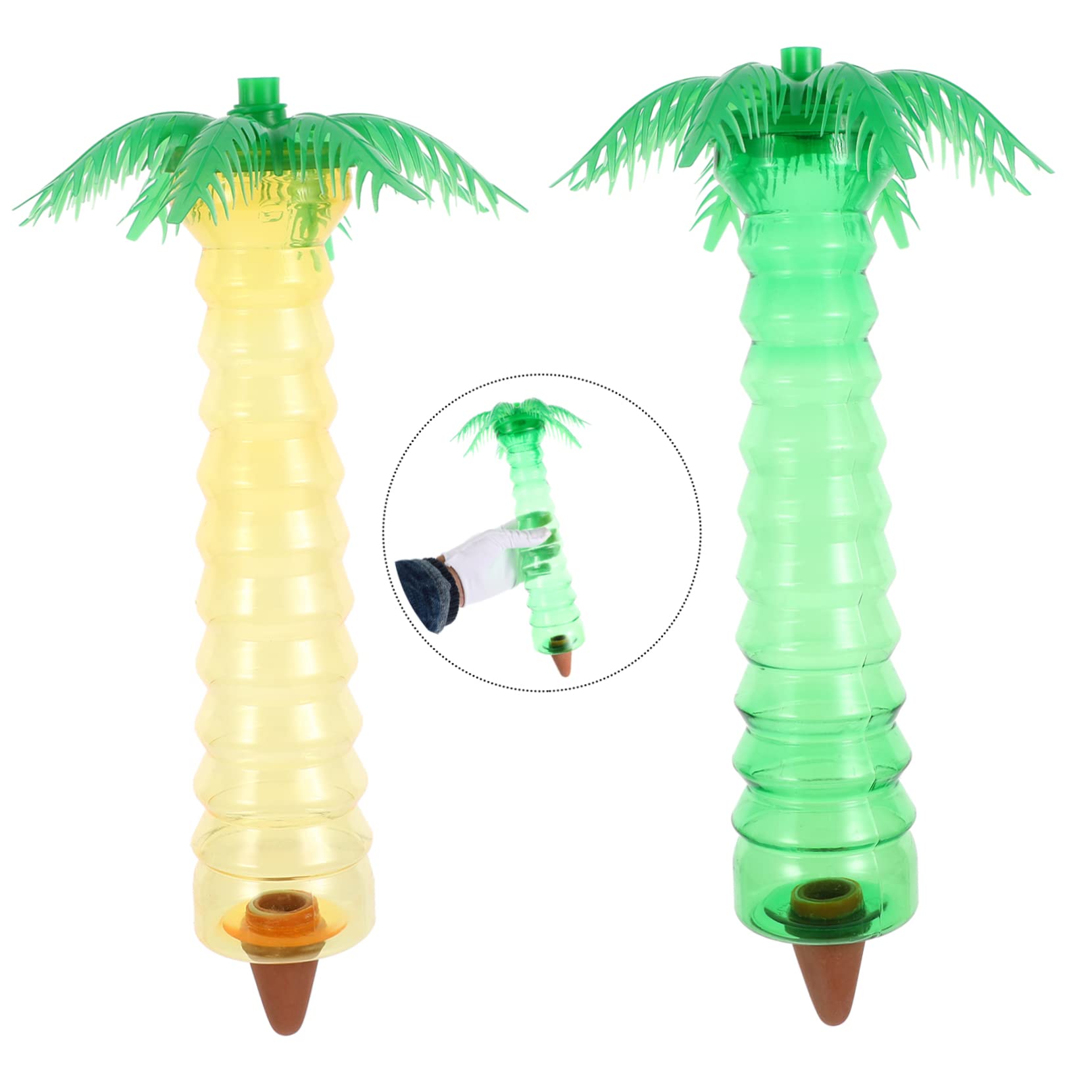 HEMOTON 2 Set Irrigatore per Fiori Pigro Grandi Bulbi di Irrigazione di Irrigazione Automatica per Esterni Piantatrice Auto-Irrigante Bulbo di Irrigazione Globi di 2 Pezzi*2