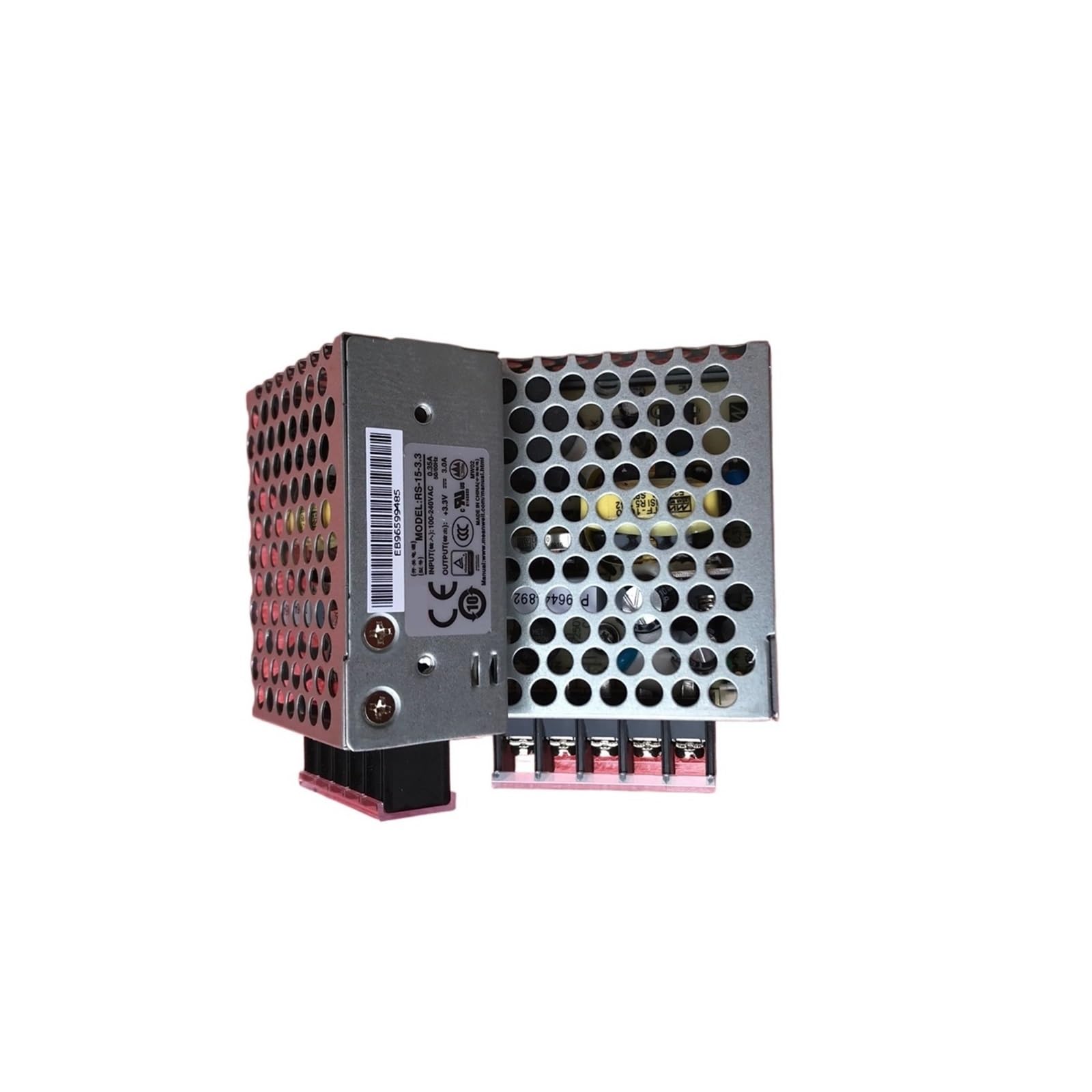 Alimentation RS-15-3.3 stabilisée de 9.9W 3.3V 3A pour boîtiers électroniques - 4