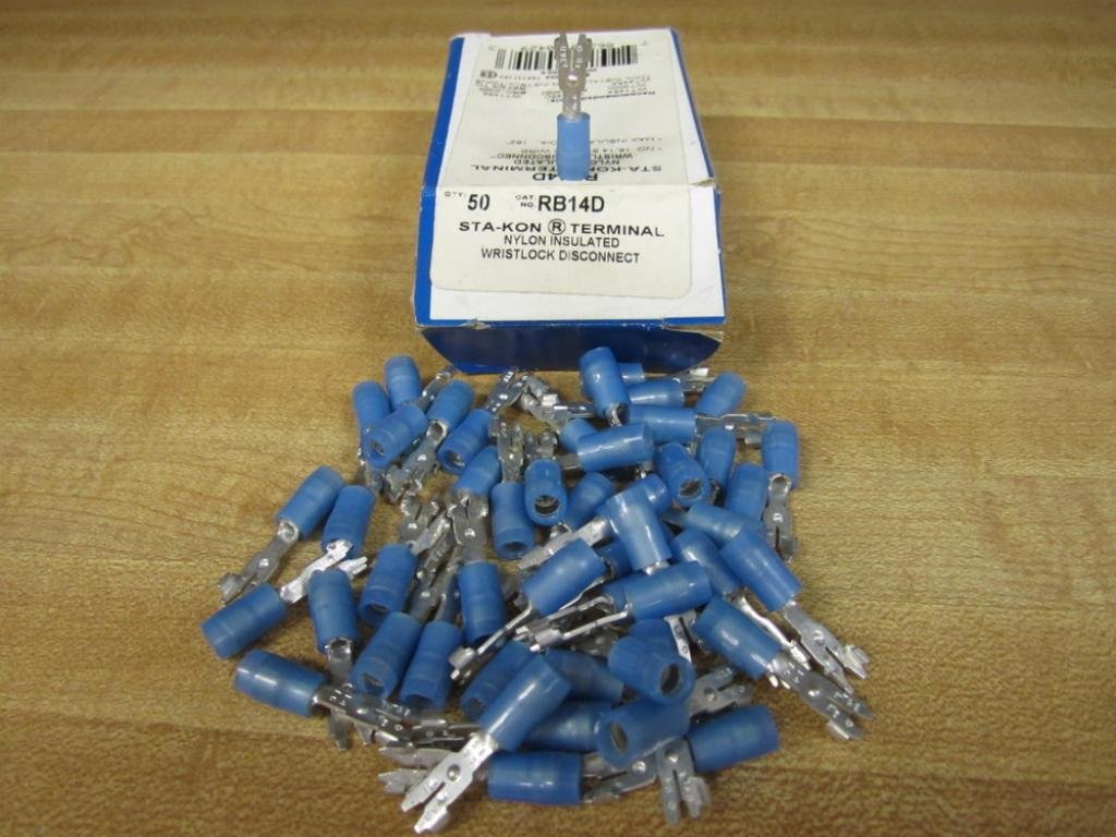 Thomas & Betts RB14D Insulated Nylon Wristlock Disconnect (Pack of 50)