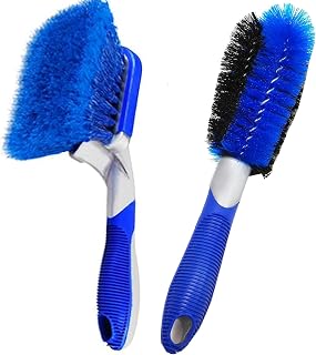 Car Wheel Cleaning Brush, Alloy Wheel Brush for Cleaning Car Wheel Car Brush for Washing Car & Motorcycle Cleaning - For Your Car, Motorcycle Or Bicycle Tire Brush Washing Tools