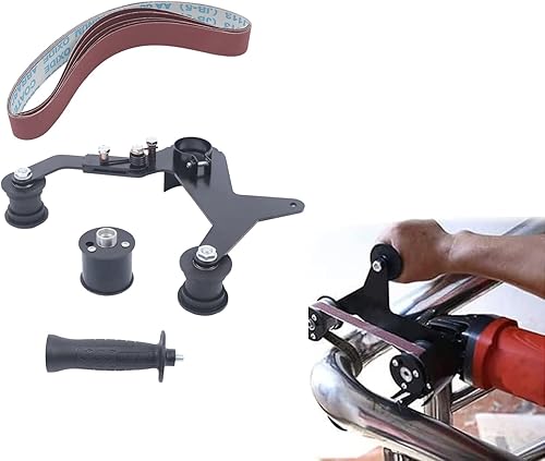 Lijadora de correa de tubo M10 de 0.394in, accesorio de máquina de molienda, 7.087in, rango 270 GDAE10, pulidora de tubos de acero inoxidable,