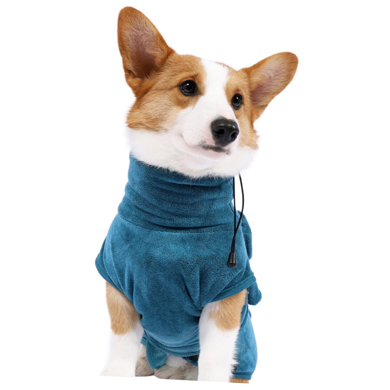 Peignoir pour Chien de Compagnie Peignoir en Peluche Ultra Doux Pyjama pour Chien à séchage Rapide Peignoir Lavable pour Chiens