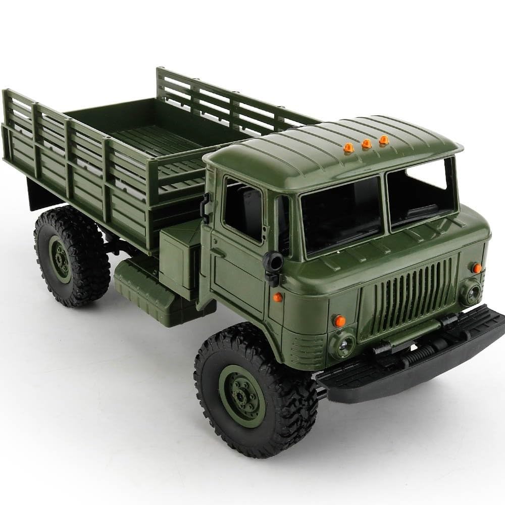 Idea S® 18139 B24 militare Truck 4 WD 2.4 GHz R/C RC telecomandato Laster, Serbatoio, catena veicolo, Monster Crawler camion 1: 16, nuovo