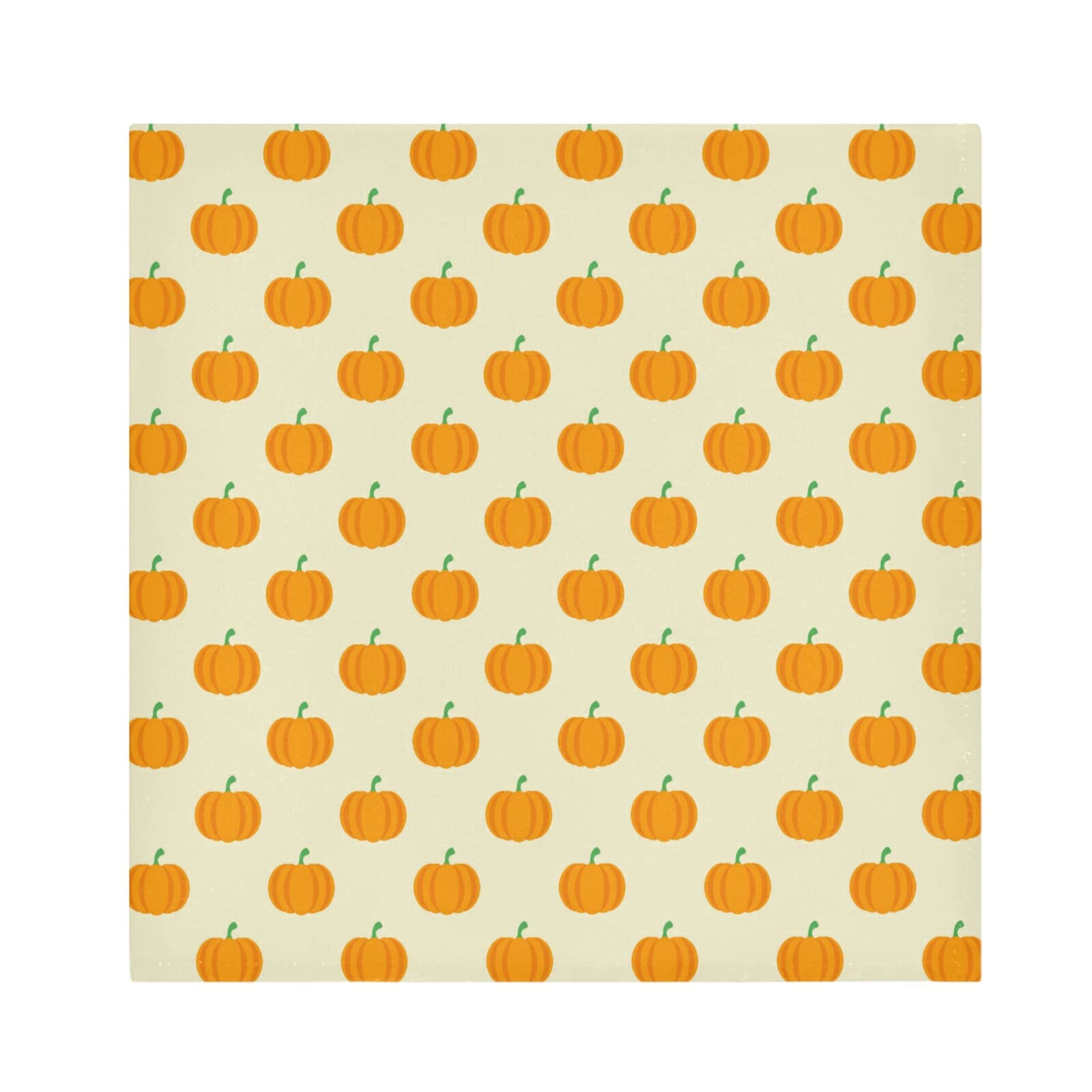 Serviettes de table citrouille pour vos dîners d'Halloween et grands repas de famille