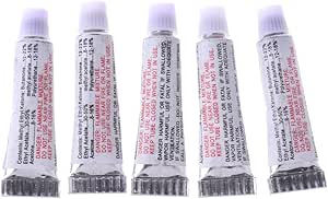 5 Pezzi Di Colla In PVC Gonfiabile, Riparazione Tubo Per Piscina, Barca - Foto 3