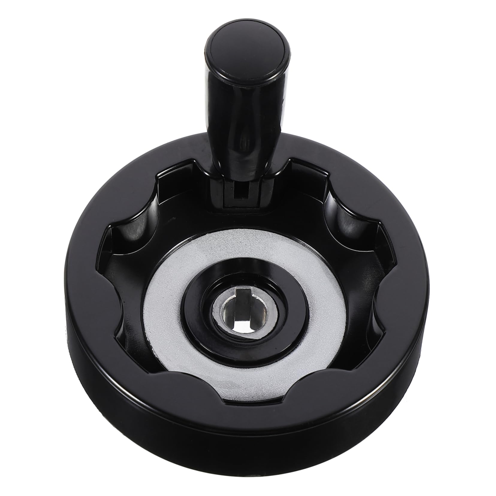 CIYODO 1pc Machine Tool Handwheel Foldable Handle Wheels for Table Hand Wheel Wave Wheel Handwheel Ripple Handlwheel Drill Press Handle Round Hand Crank Handle Hand Crank Wheel Bakelite