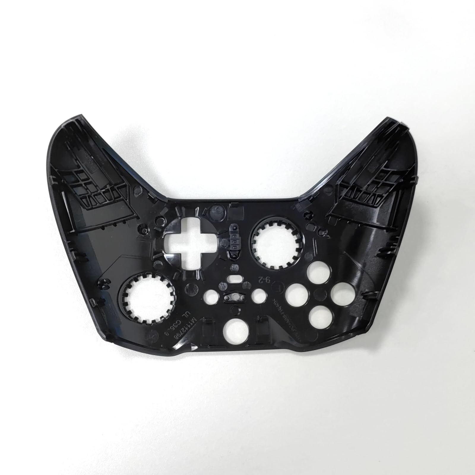 Guscio Anteriore Alloggiamento di Ricambio Frontalino Piastre di Copertura Accessori per Xbox Elite Series 2 Controller (Nero)