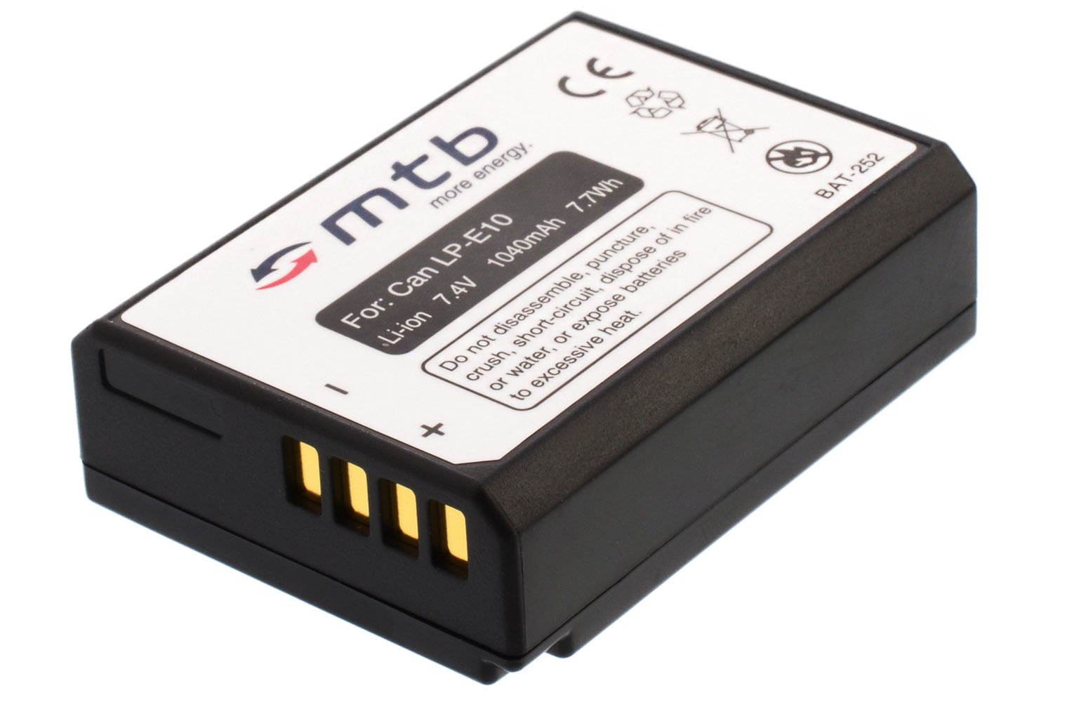 2 Batterie LP-E10 + Caricabatterie Doppio USB Per Canon EOS 1300D, 1200D, 1100D, 1D X – Cavo Micro USB Incluso