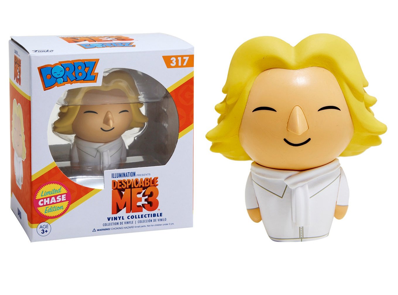 Funko Gru (Chase Edition) Dorbz x Despicable Me 3 Vinyl Figure