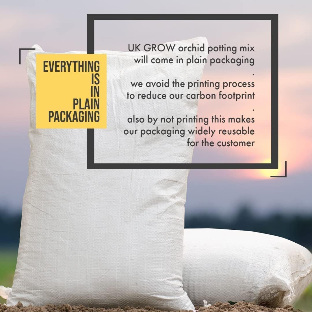 UK GROW Premium 3L Bucket of Orchid Focus Care Repotting Bark Soil tub Compost Perlite Mix 1l 2l 3l 4l 5l 10l 20l 30l (3 litre) - Image 4