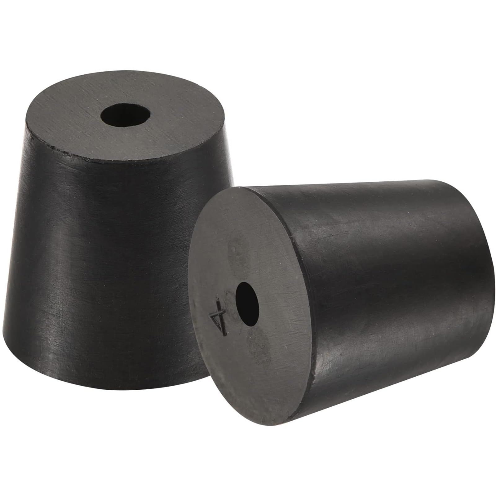ROWORKX 20-26mm Rubber Tapered Plug, 5Pcs Black Solid Rubber Stopper