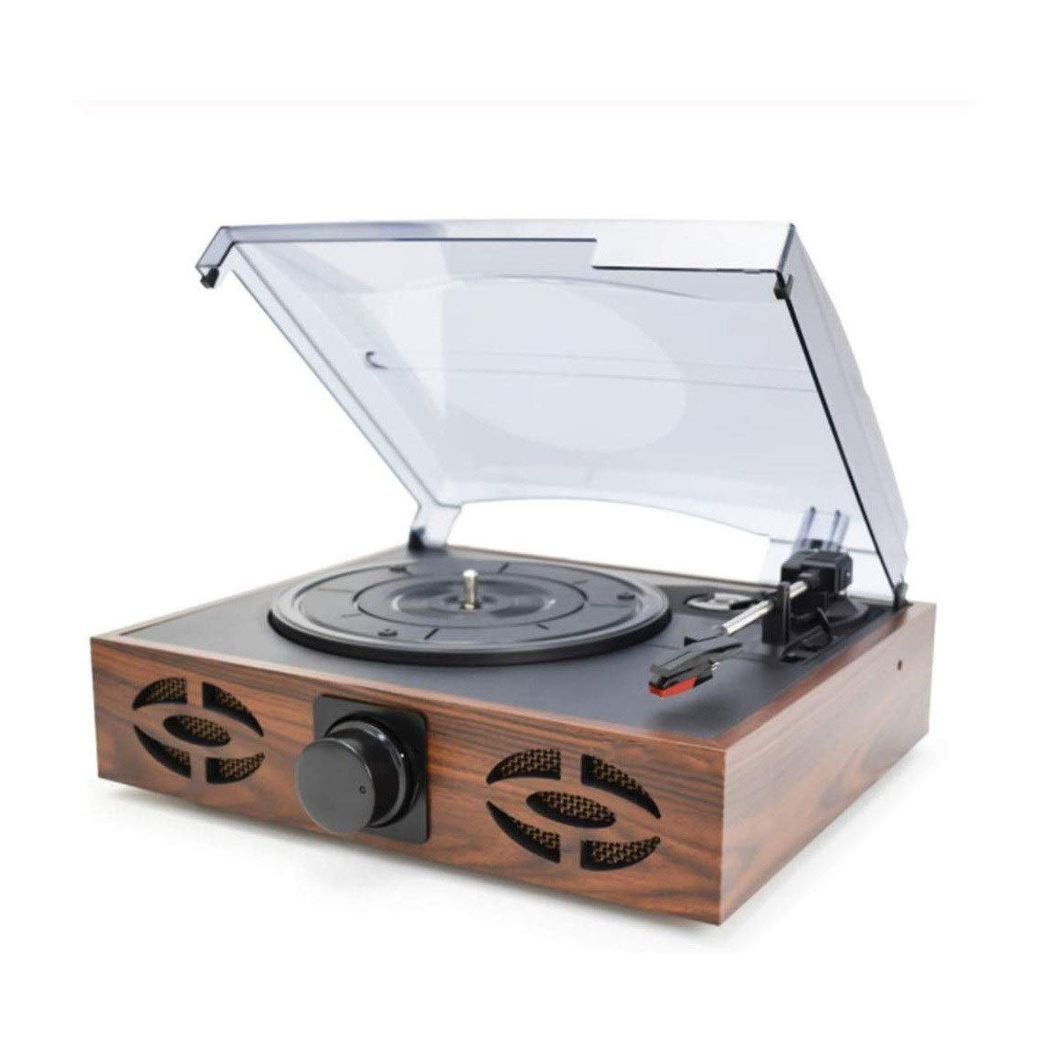 Odtwarzacz winylowy, gramofon, gramofon, bezprzewodowy, przenośny gramofon LP z wbudowanymi głośnikami stereo, gramofon z napędem pasowym, gramofon