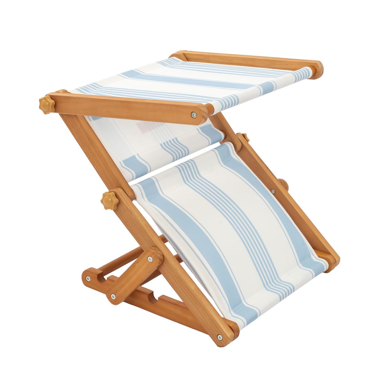Flamingueo Poggiatesta con Cuscino - Per Spiaggia, Piscina, Campeggio - Ombrellone UPF50+ - Regolabile 2 Posizioni - Poliestere - Blu