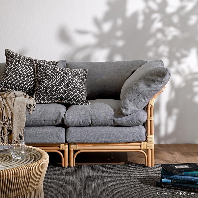 a.flat ラン・コンパクトソファ コーナー ウォーターヒヤシンス ソファ