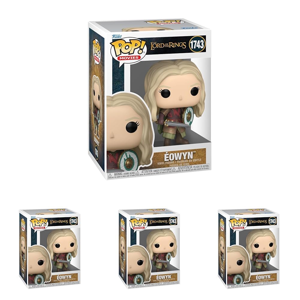 Funko Pop! Eowyn De El Señor De Los Anillos – Edición Battle, 9.5 Cm, Con Posibilidad De Chase Raro (1/6)