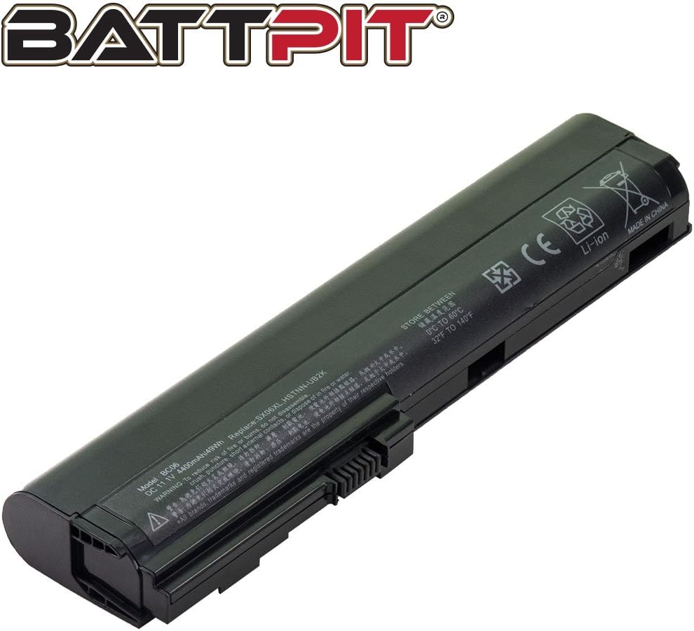 Batterie Neuve Pour HP EliteBook 2560p 2570p - 5200mAh, 11.1V, Li-Ion, Garantie 1 An