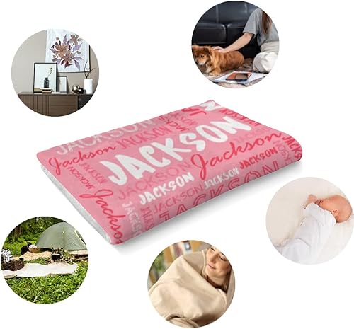 Miniatura 5 de OLIVE OLIVIA Mantas personalizadas para niños con nombres mantas personalizadas con nombre para adultos manta personalizada regalo para cumpleaños