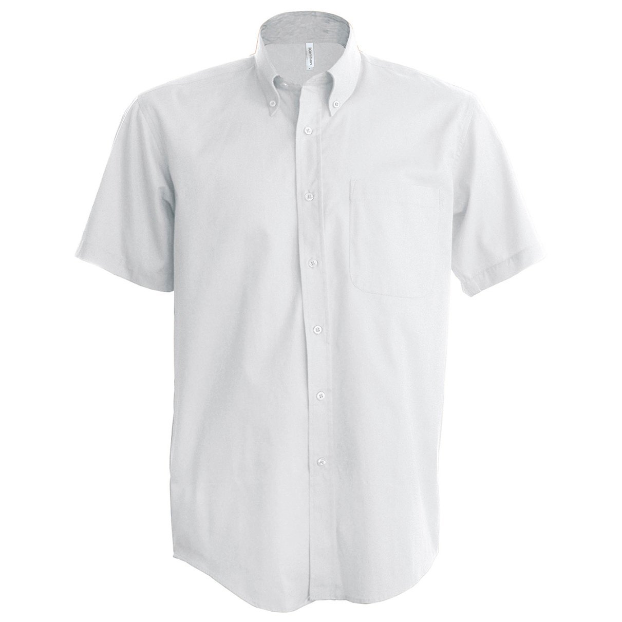 Kariban Camisa Manga Corta Modelo Oxford Cuidado fácil (Tallas Grandes) Hombre Caballero - Trabajo/Boda/Fiesta