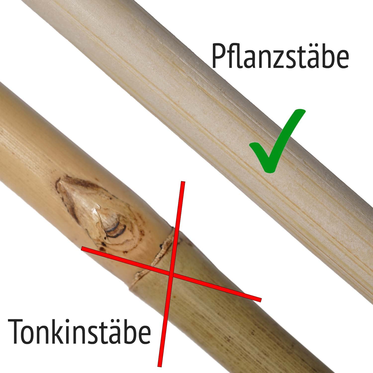 100 x Pflanzenstze Tomatenstangen Rankgitter aus Holz Pflanzstab Rankstab  90 cm aus 100% reinem naturbelassenen Bambus  6 mm + 100m Juteschnur  Gartenschnur schwarz 3-Fach  ca. 3 mm : Amazon.de: Garten