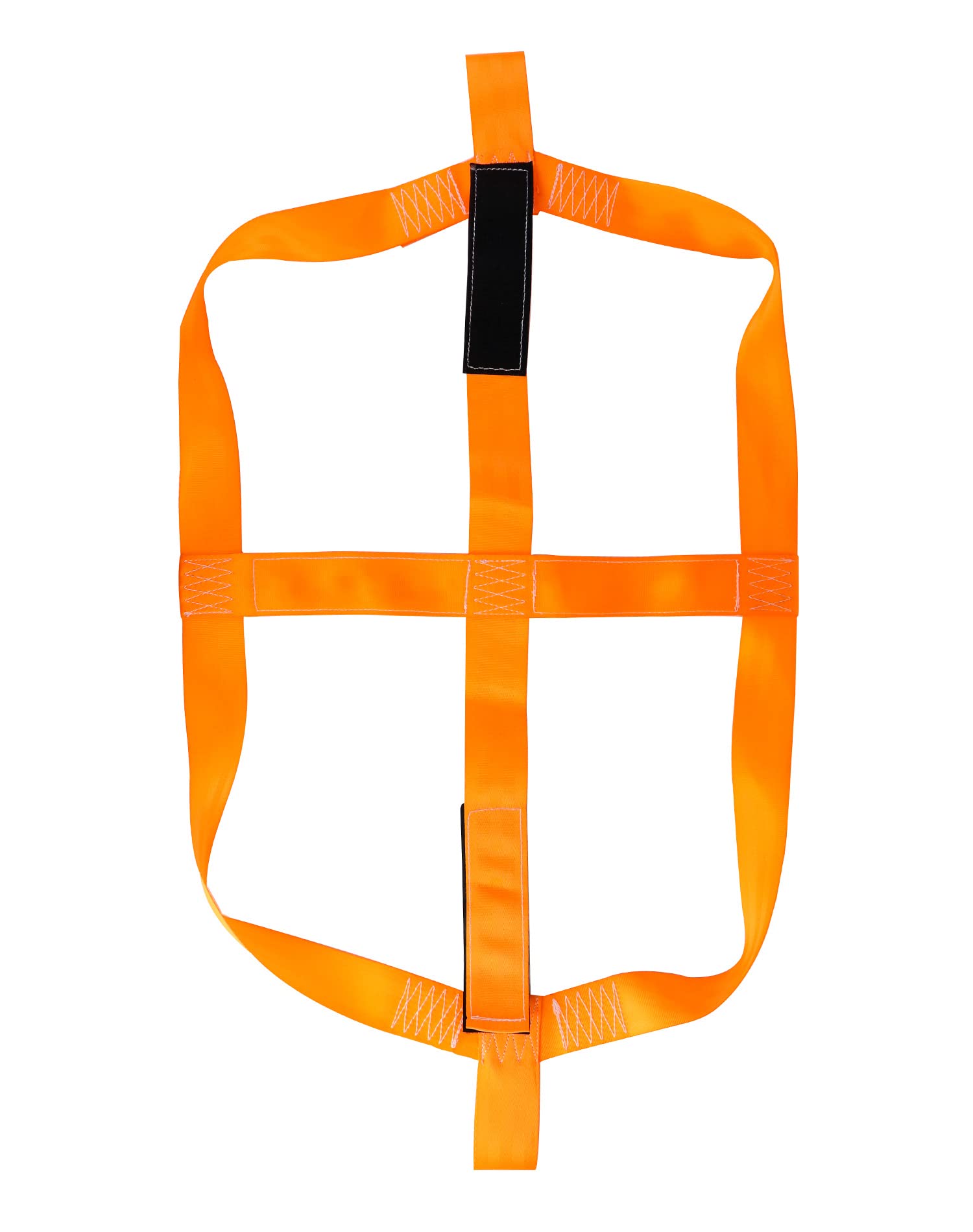 Photo 1 of QWORK Motorcycle Rear Wheel Tie-Down Strap, Universal Strap Rear Wheel Transport Strong Polyester Tie Strap, Orange