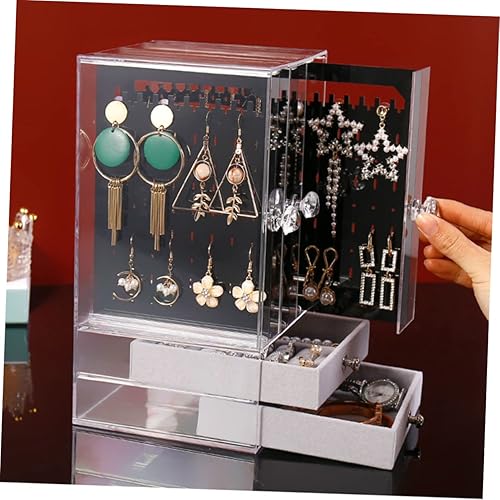 Miniatura 4 de Cabilock 1 pieza de joyería para colgar aretes organizador de aretes de oreja brazalete mesa para mujer contenedor de joyería clásico para anillos