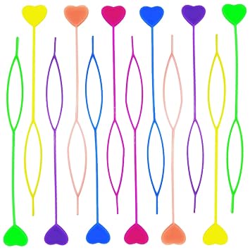 TIHOOD 16PCS Quick Beader for Loading Beads/Automatic Hair Beader and Styling Kit/Plastic Magic Topsy Tail Hair Braid Ponytail Styling Maker (Random Color)