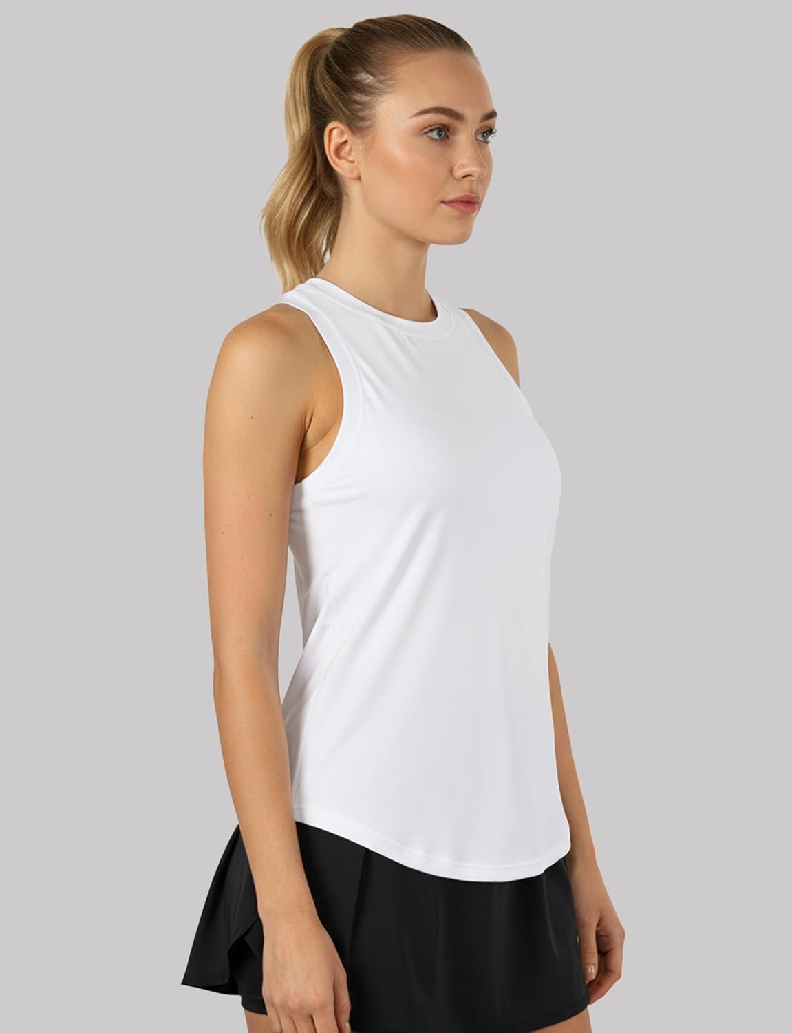 AURUZA Workout Tops for Women Athletic Tank Tops for Women Breathable Yoga Shirts for Women Women's Gym & Yoga Tops - Image 4