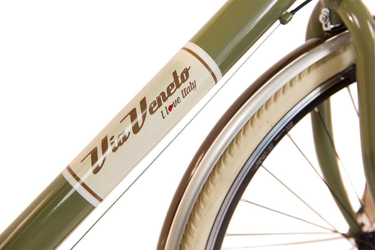 Via Veneto by Canellini Bicicleta Bici Citybike CTB Hombre Vintage Retro Via Veneto Aluminio