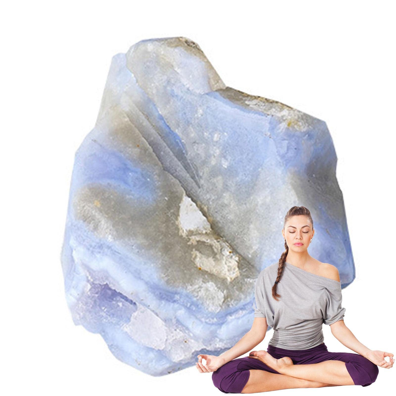 Amazon.co.jp: 天然瑪瑙石 - 青瑪瑙砂利 - 芸術の工芸品の装飾の