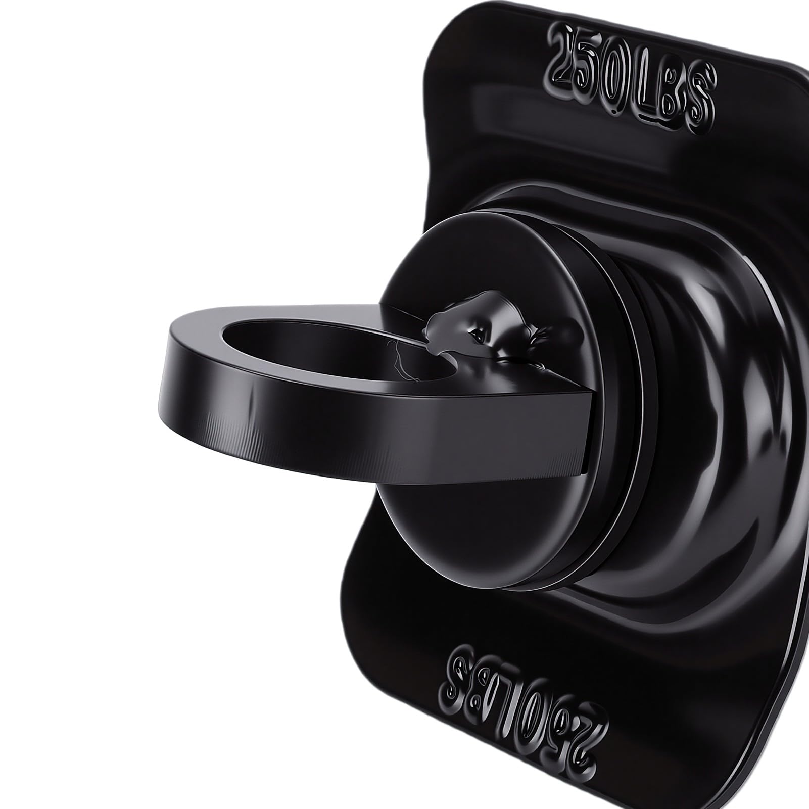 Anclajes de Amarre para Plataforma de Camión, 4 Piezas, Anclajes de Carga Duraderos, Seguridad de Carga Mejorada para Silverado 2014-2025 con Recubrimiento en Polvo Negro