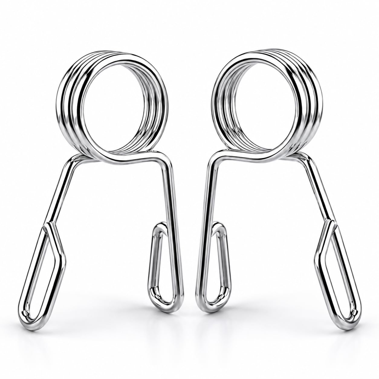 Kizlo Olympic Spring Lock 50MM for Barbell Rod | Heavy Duty Gym Barbell Collar Clips for 2 Inch Olympic Bars (Pack of 2)-image-27