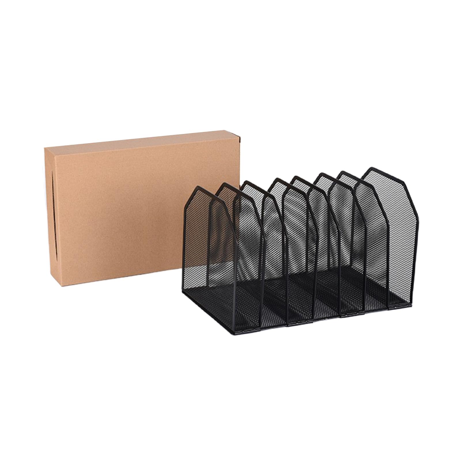 Fermalibri rimovibili per documenti Organizzatori da scrivania in metallo resistente Soluzione archiviazione desktop Fermalibri rimovibili in metallo