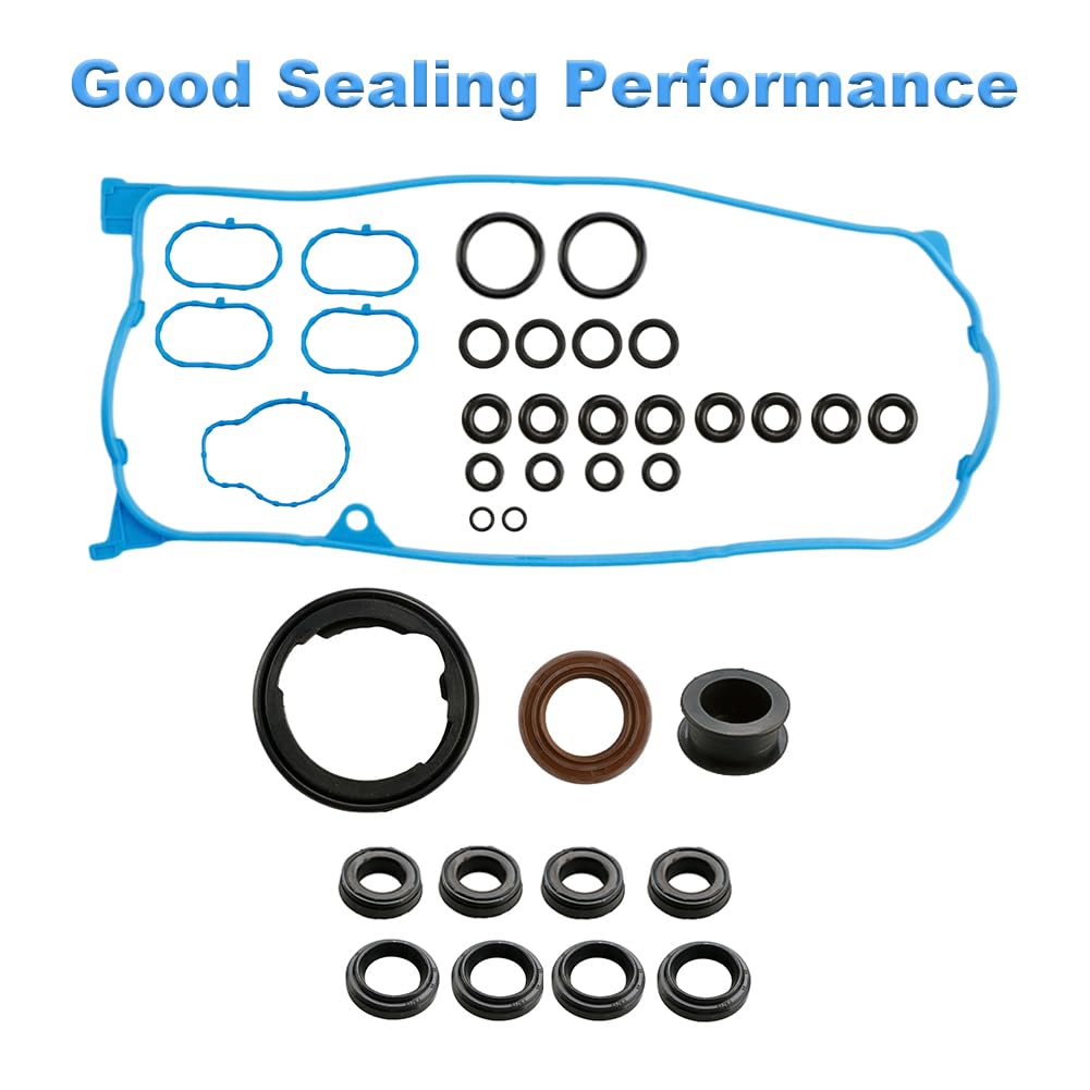 Cylinder Head Gasket Set with Bolts Compatible with 2001 2002 2003 2004 2005 Honda Civic DX LX Civic 1.7L D17A1 Replacement for HS26236PT-2 HSHO034 HBHO034